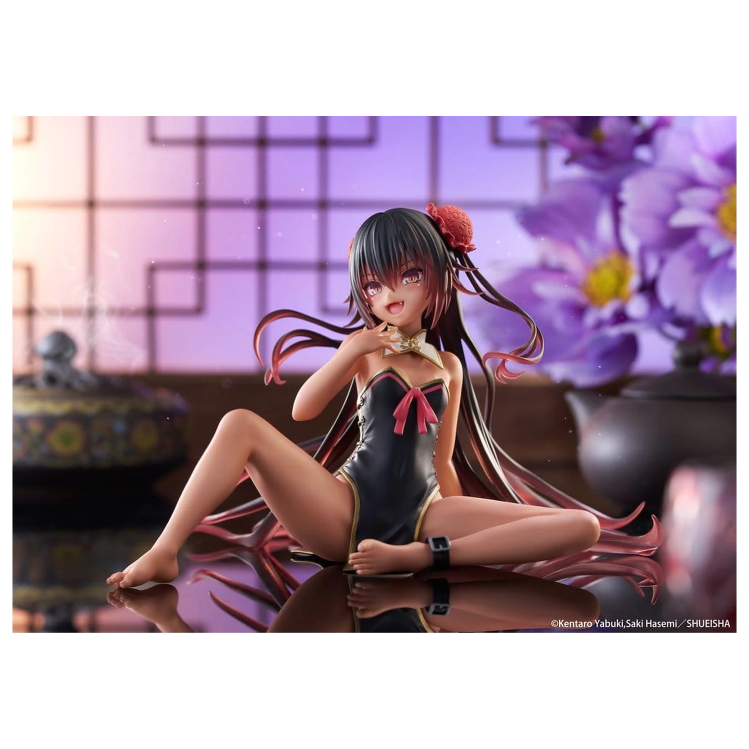 To Love-Ru Darkness Desktop Cute Nemesis (Chinese Dress Ver.) PVC figura 13 cm termékfotó