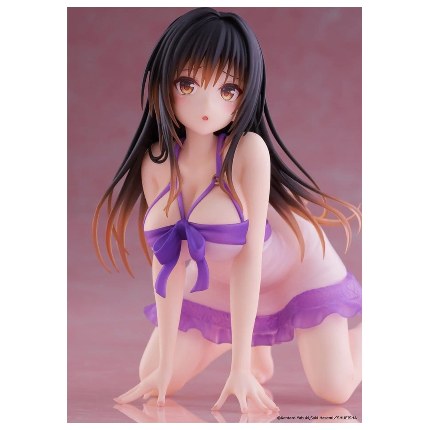 To Love Ru Darkness Desktop Cute PVC szobor figura Yui Kotegawa Room wear Ver. 13 cm termékfotó
