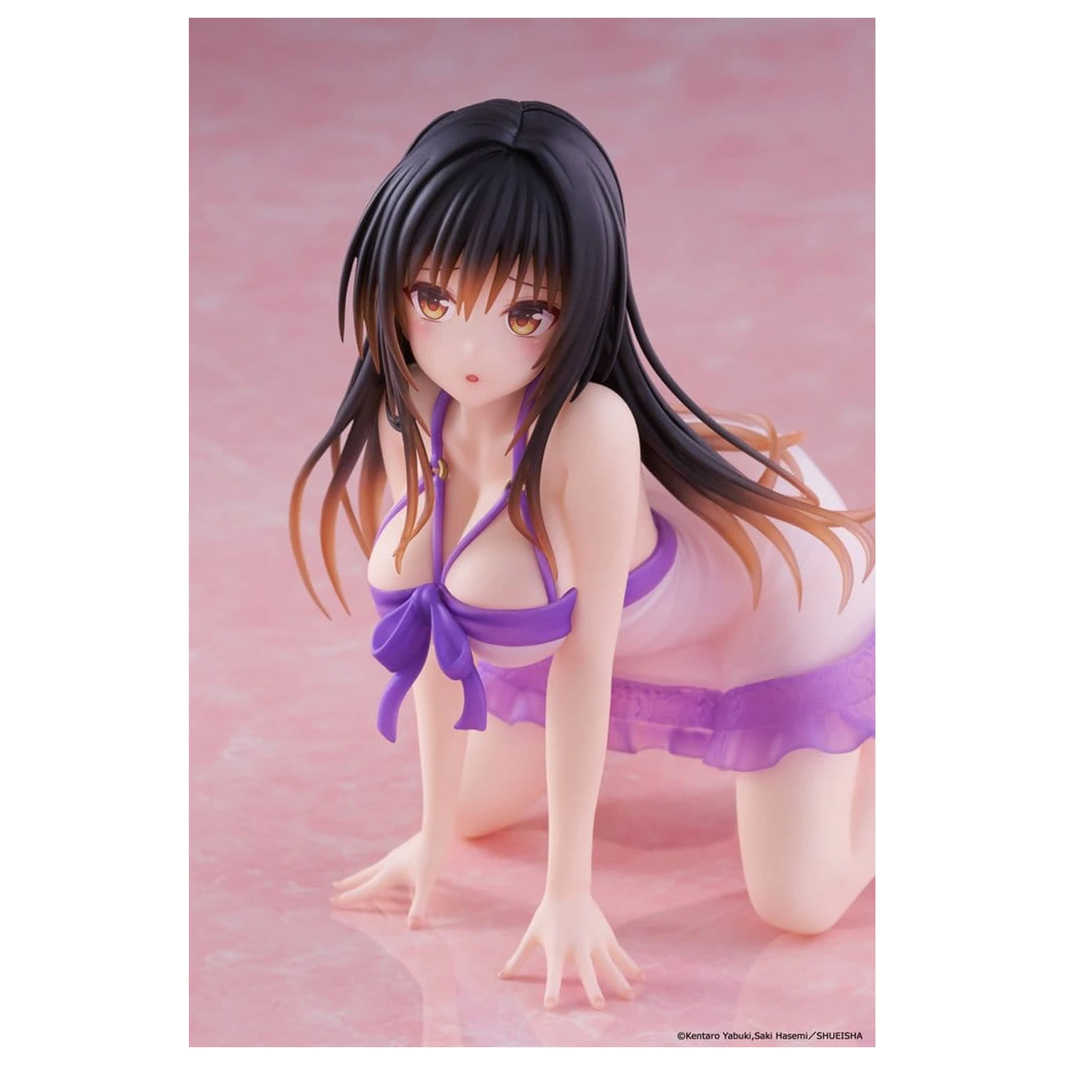 To Love Ru Darkness Desktop Cute PVC szobor figura Yui Kotegawa Room wear Ver. 13 cm termékfotó