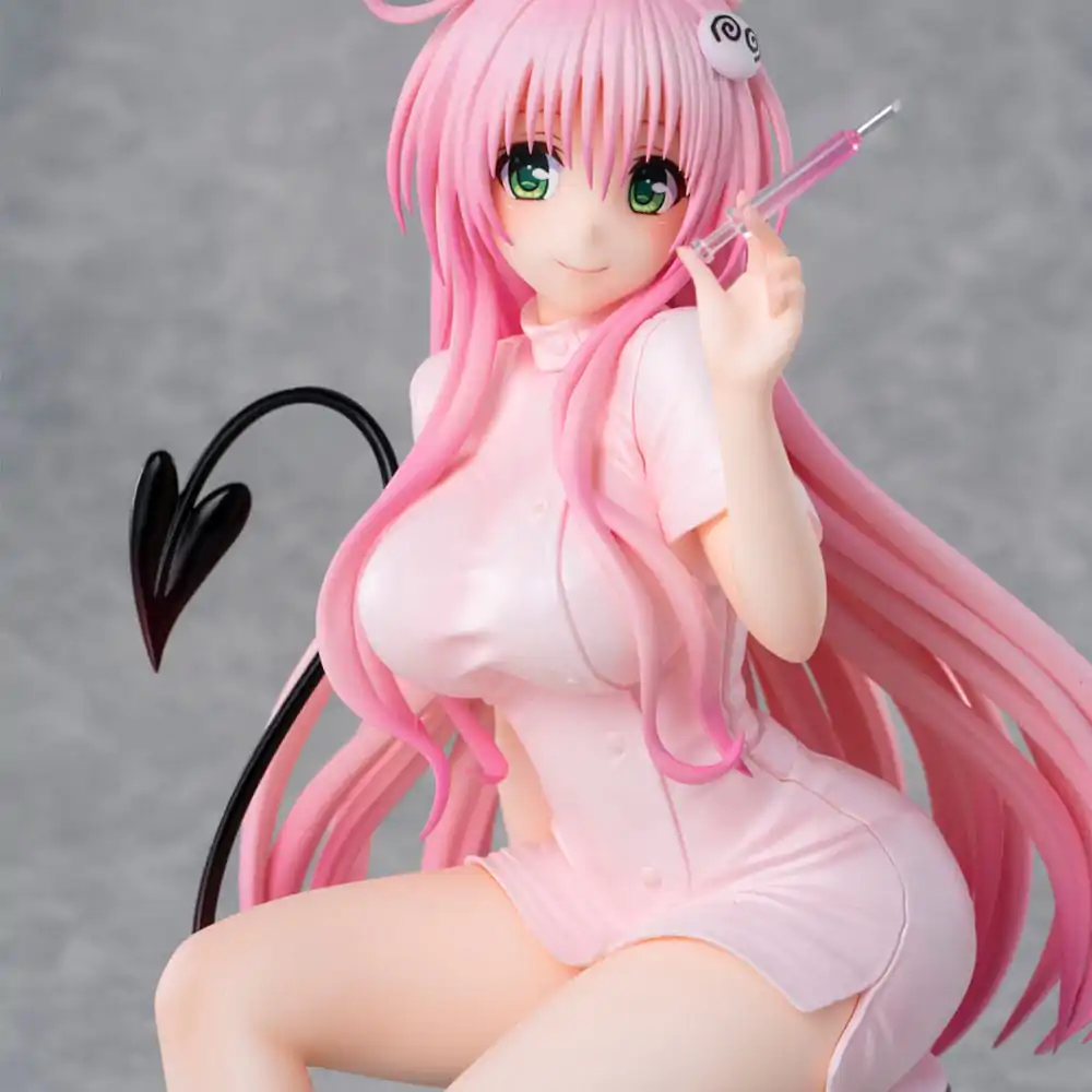 To Love-Ru Darkness Lara Satalin Deviluke Nurse Cos PVC szobor figura 26 cm termékfotó