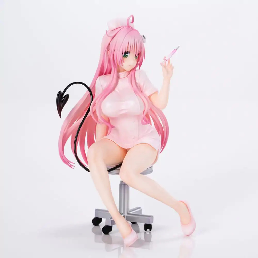 To Love-Ru Darkness Lara Satalin Deviluke Nurse Cos PVC szobor figura 26 cm termékfotó