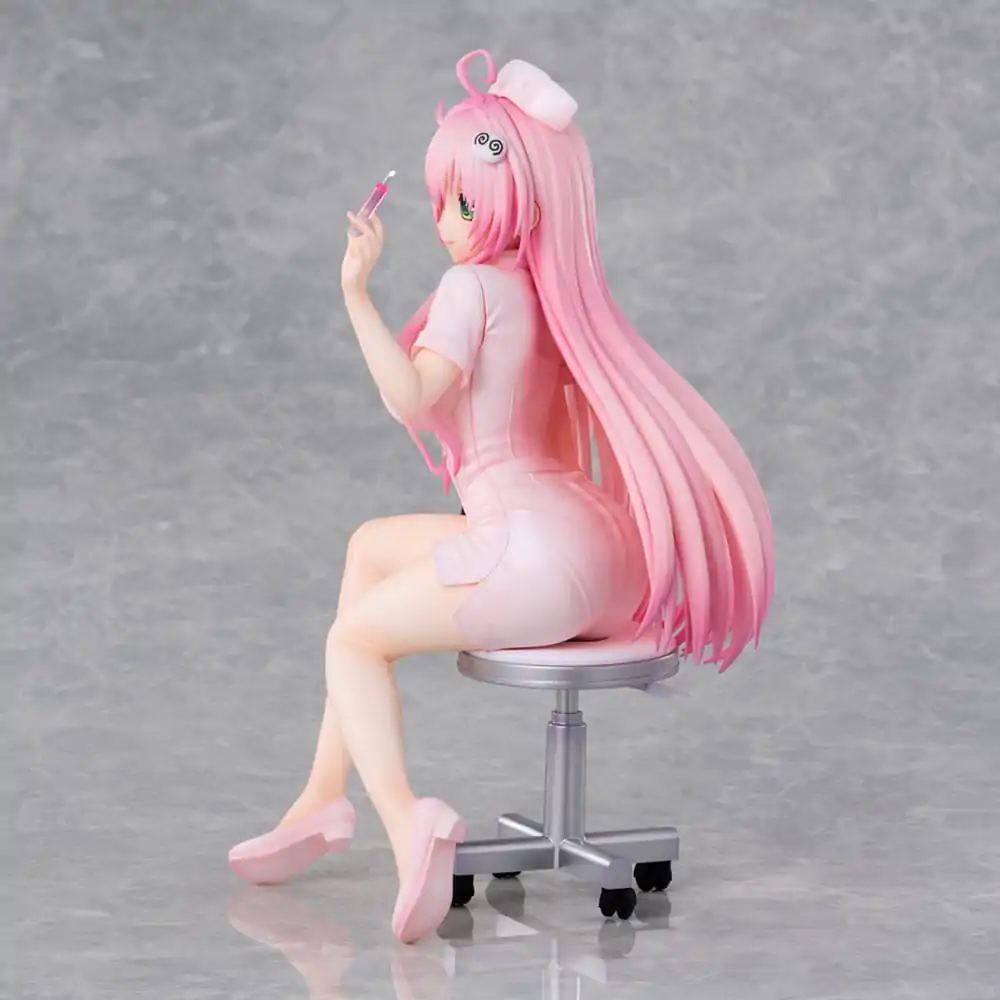 To Love-Ru Darkness Lara Satalin Deviluke Nurse Cos PVC szobor figura 26 cm termékfotó