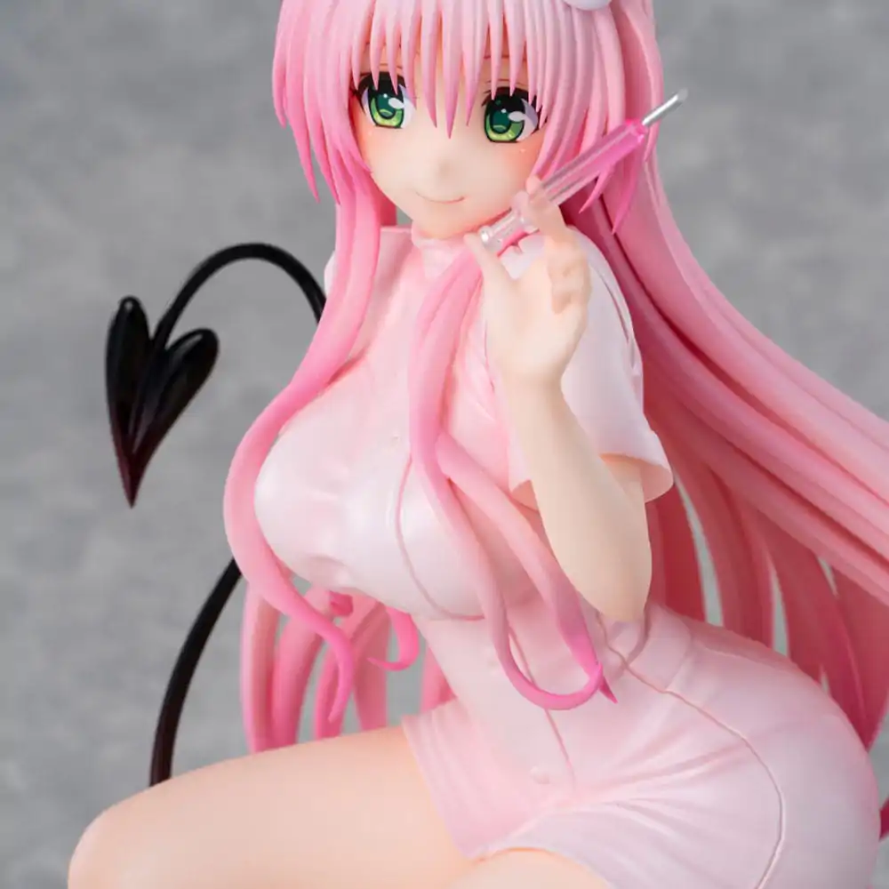 To Love-Ru Darkness Lara Satalin Deviluke Nurse Cos PVC szobor figura 26 cm termékfotó