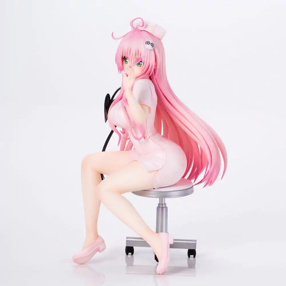 To Love-Ru Darkness Lara Satalin Deviluke Nurse Cos PVC szobor figura 26 cm termékfotó