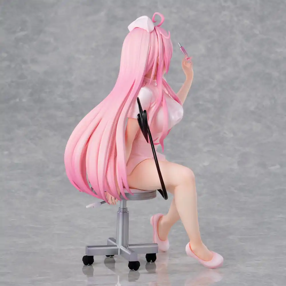 To Love-Ru Darkness Lara Satalin Deviluke Nurse Cos PVC szobor figura 26 cm termékfotó