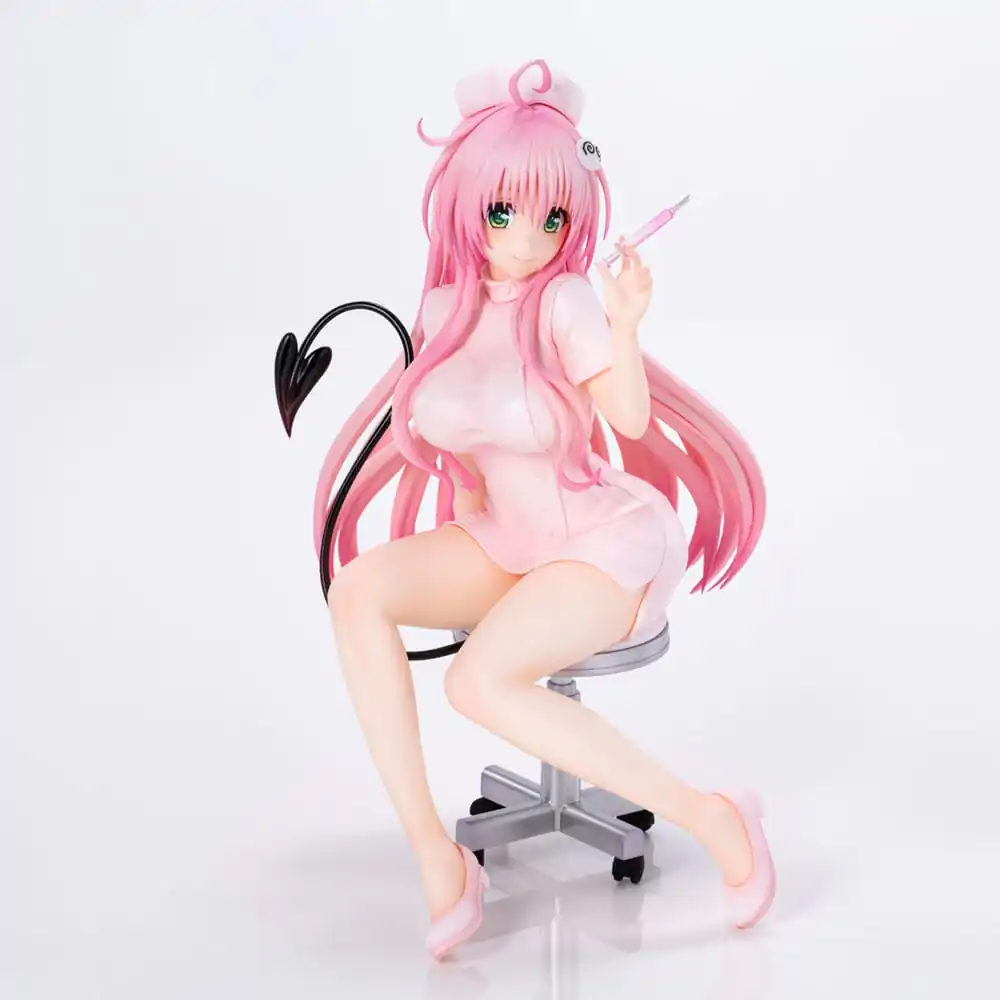 To Love-Ru Darkness Lara Satalin Deviluke Nurse Cos PVC szobor figura 26 cm termékfotó