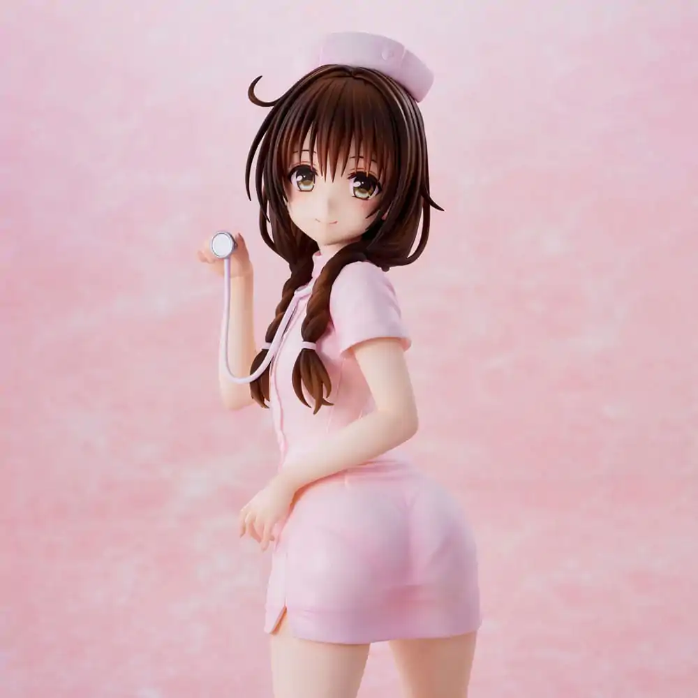 To Love-Ru Darkness Mikan Yuki Nurse Cos PVC szobor figura 25 cm termékfotó