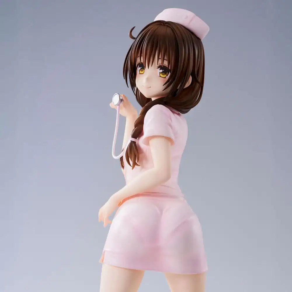 To Love-Ru Darkness Mikan Yuki Nurse Cos PVC szobor figura 25 cm termékfotó