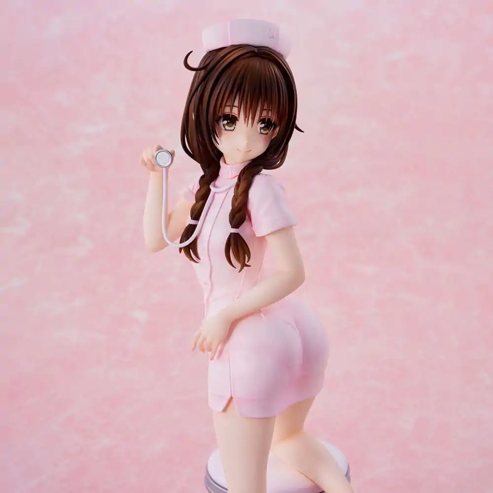 To Love-Ru Darkness Mikan Yuki Nurse Cos PVC szobor figura 25 cm termékfotó