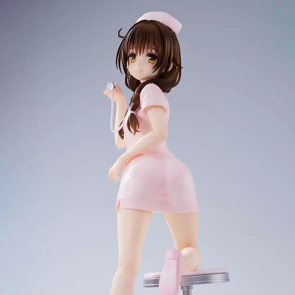 To Love-Ru Darkness Mikan Yuki Nurse Cos PVC szobor figura 25 cm termékfotó