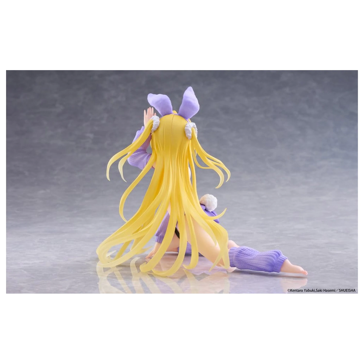 To Love-Ru Darkness MOFLOCK PVC figura Golden Darkness (Fluffy Bunny Ver.) 13 cm termékfotó
