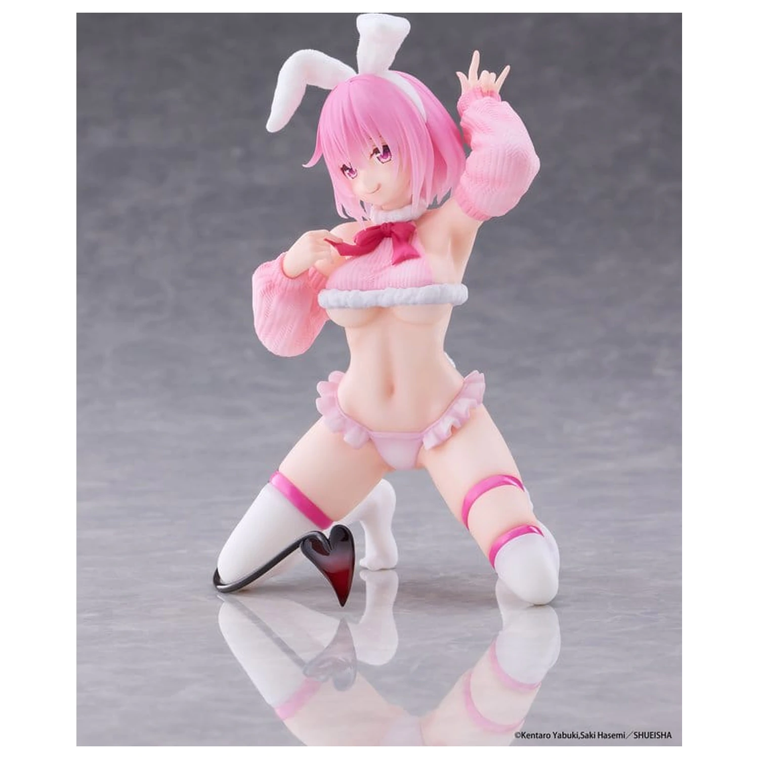To Love-Ru Darkness MOFLOCK PVC figura Momo (Fluffy Bunny Ver.) 13 cm termékfotó