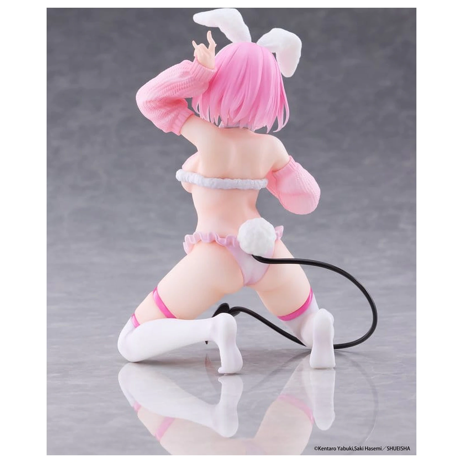 To Love-Ru Darkness MOFLOCK PVC figura Momo (Fluffy Bunny Ver.) 13 cm termékfotó