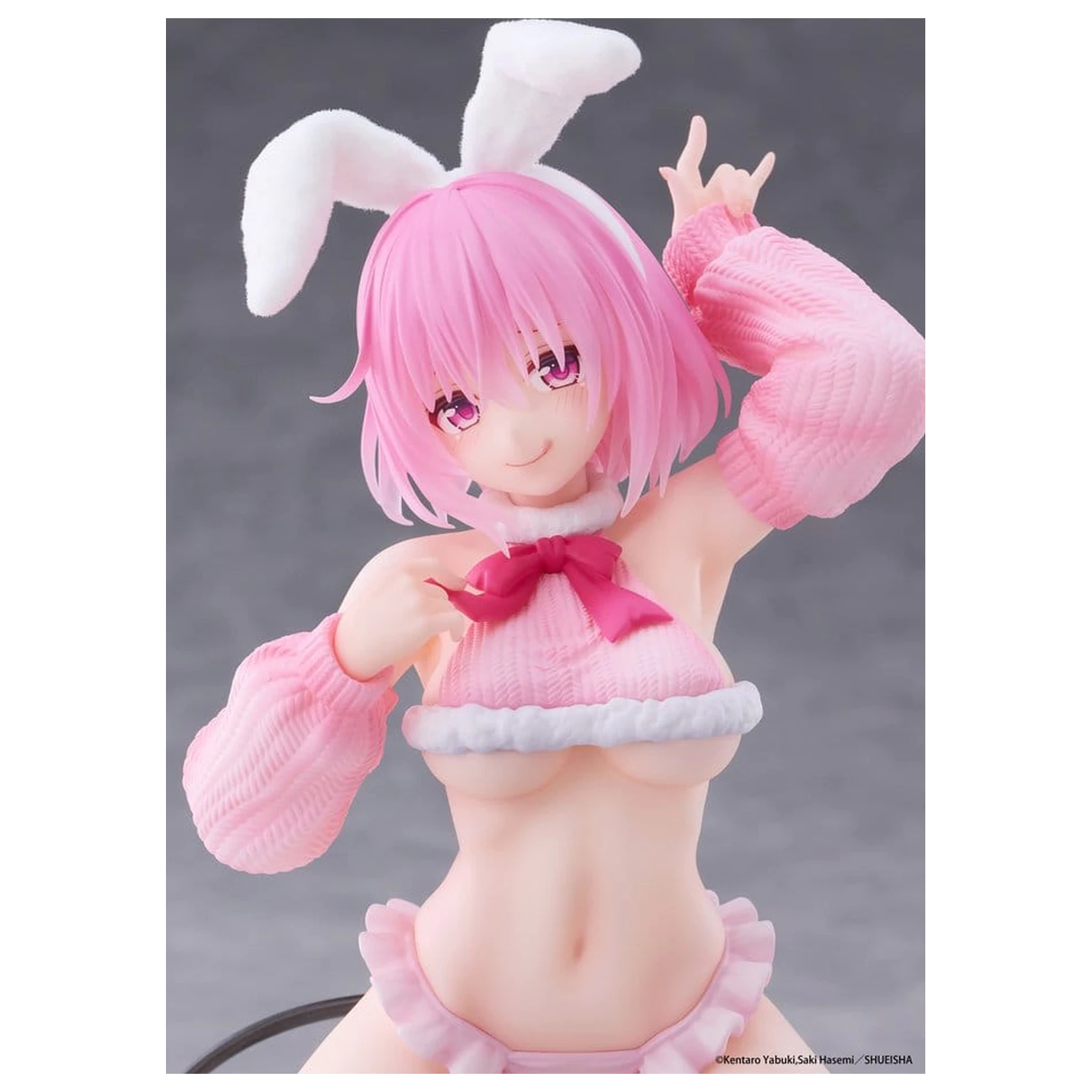 To Love-Ru Darkness MOFLOCK PVC figura Momo (Fluffy Bunny Ver.) 13 cm termékfotó