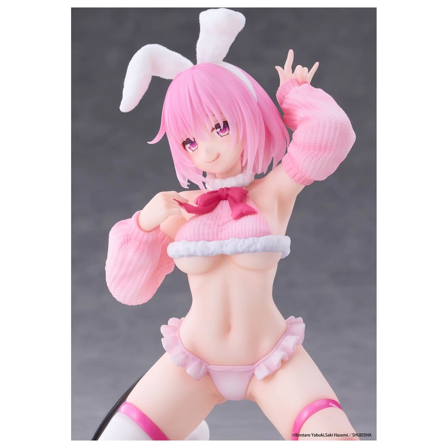 To Love-Ru Darkness MOFLOCK PVC figura Momo (Fluffy Bunny Ver.) 13 cm termékfotó