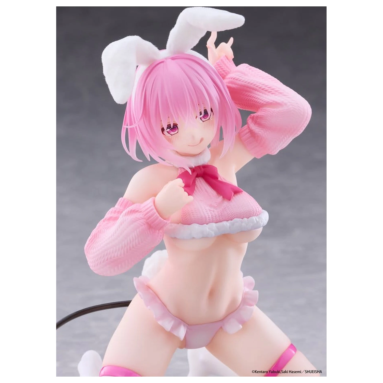 To Love-Ru Darkness MOFLOCK PVC figura Momo (Fluffy Bunny Ver.) 13 cm termékfotó