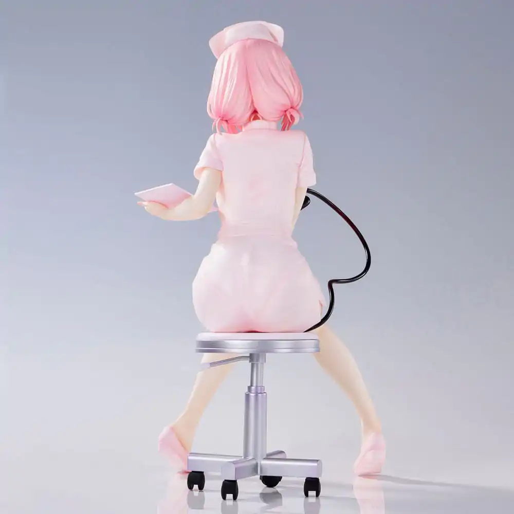 To Love-Ru Darkness Momo Belia Deviluke Nurse Cos PVC szobor figura 22 cm termékfotó