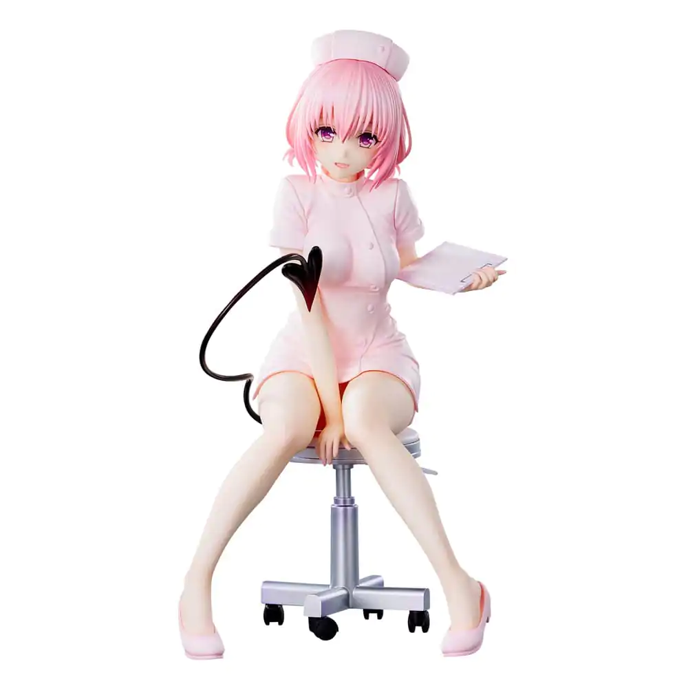 To Love-Ru Darkness Momo Belia Deviluke Nurse Cos PVC szobor figura 22 cm termékfotó