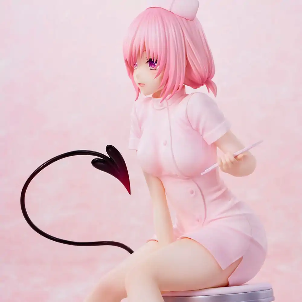 To Love-Ru Darkness Momo Belia Deviluke Nurse Cos PVC szobor figura 22 cm termékfotó