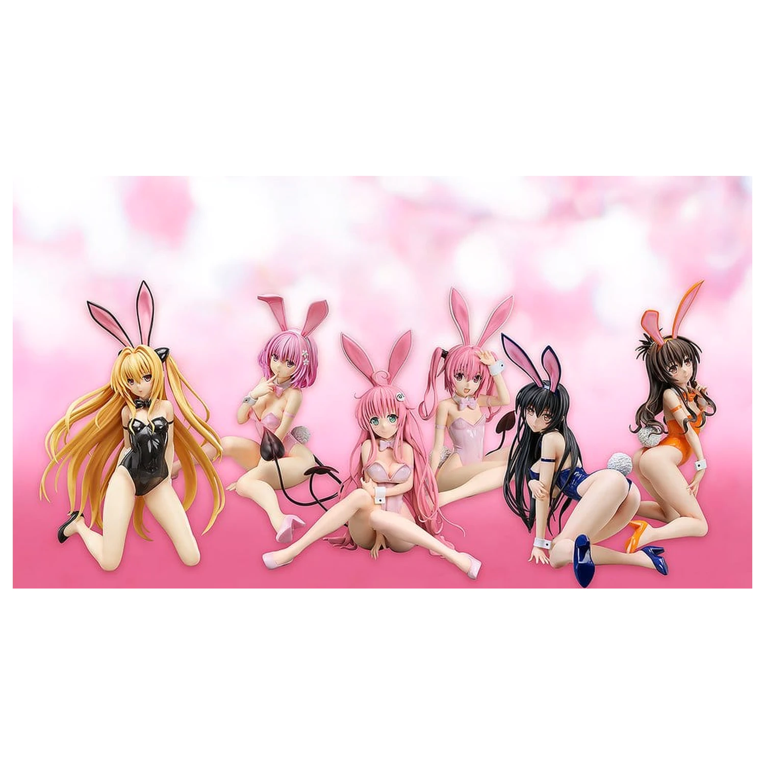 To Love-Ru Darkness PVC figura 1/4 Lala Satalin Deviluke: Bare Leg Bunny Ver. 28 cm termékfotó