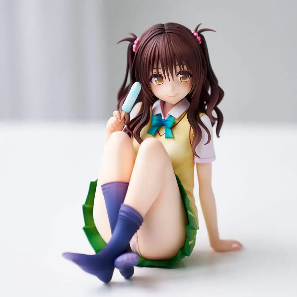 To Love-Ru Darkness School Uniform Series Mikan Yuki High School Student Ver. PVC szobor figura 15 cm termékfotó