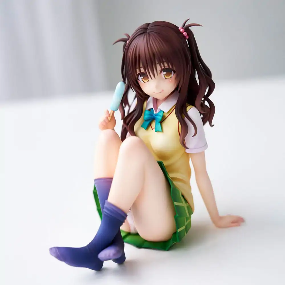 To Love-Ru Darkness School Uniform Series Mikan Yuki High School Student Ver. PVC szobor figura 15 cm termékfotó