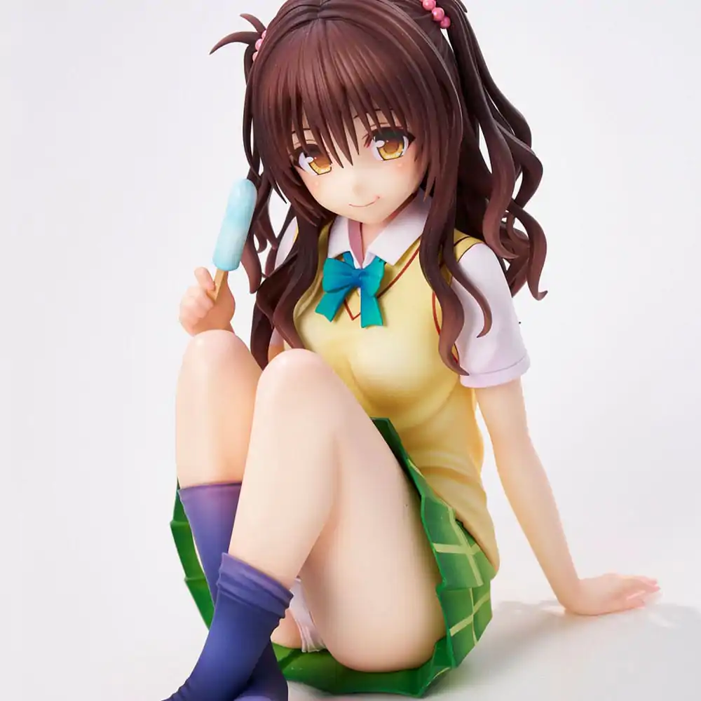 To Love-Ru Darkness School Uniform Series Mikan Yuki High School Student Ver. PVC szobor figura 15 cm termékfotó