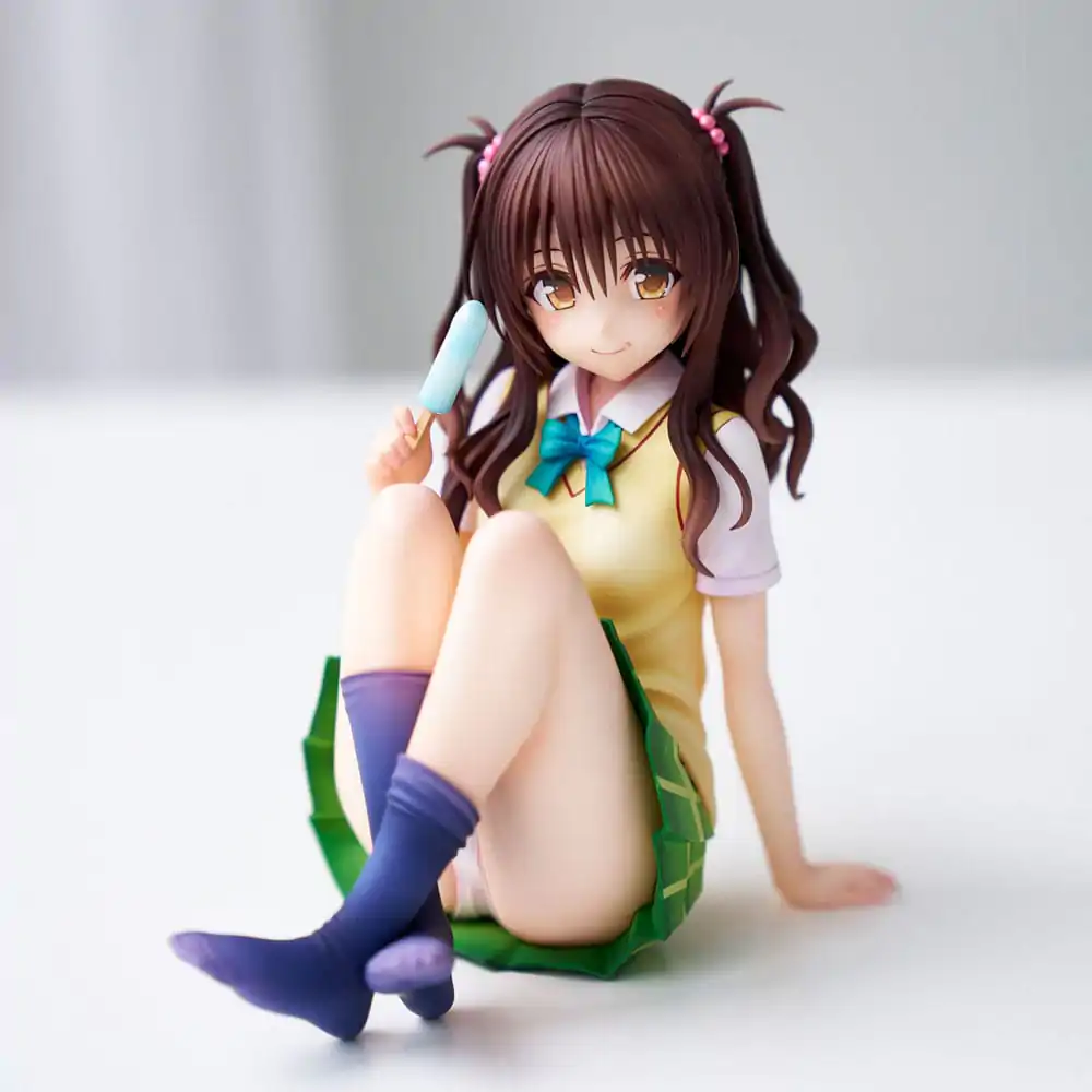 To Love-Ru Darkness School Uniform Series Mikan Yuki High School Student Ver. PVC szobor figura 15 cm termékfotó