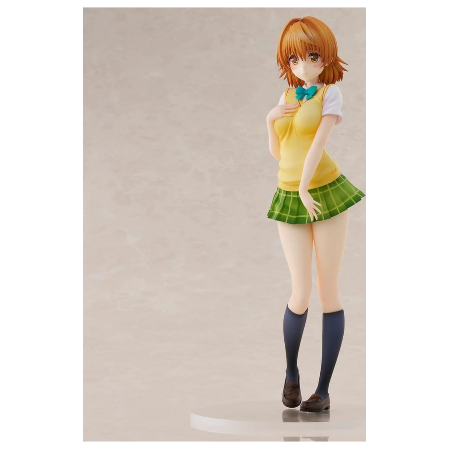 To Love-Ru Darkness School Uniform Series Riko Yuzaki PVC figura 28 cm termékfotó