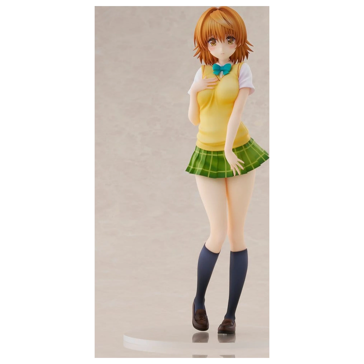 To Love-Ru Darkness School Uniform Series Riko Yuzaki PVC figura 28 cm termékfotó