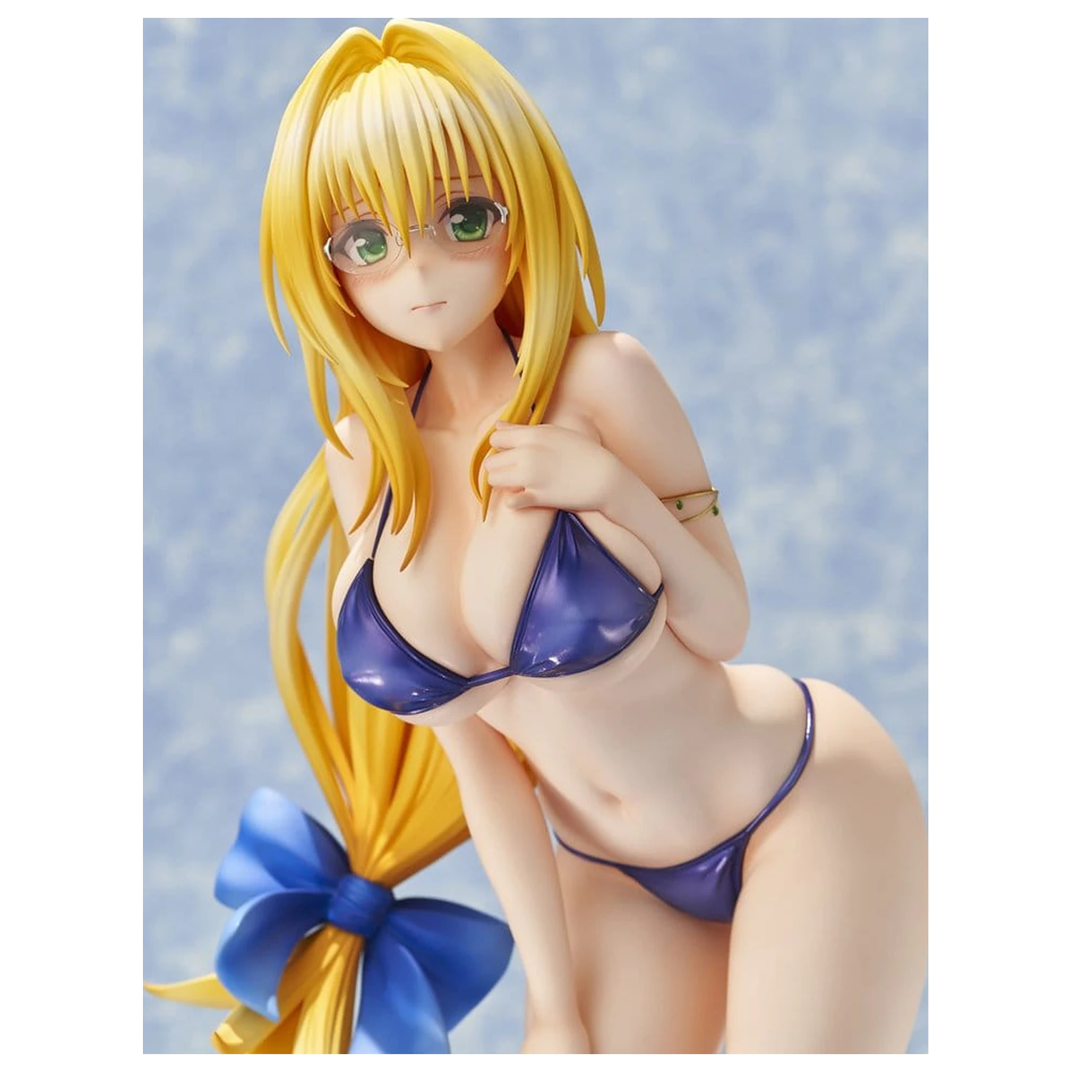 To LOVE-Ru Darkness Swimsuit Series 1/4 Tearju Lunatique Reissue PVC figura 36 cm termékfotó