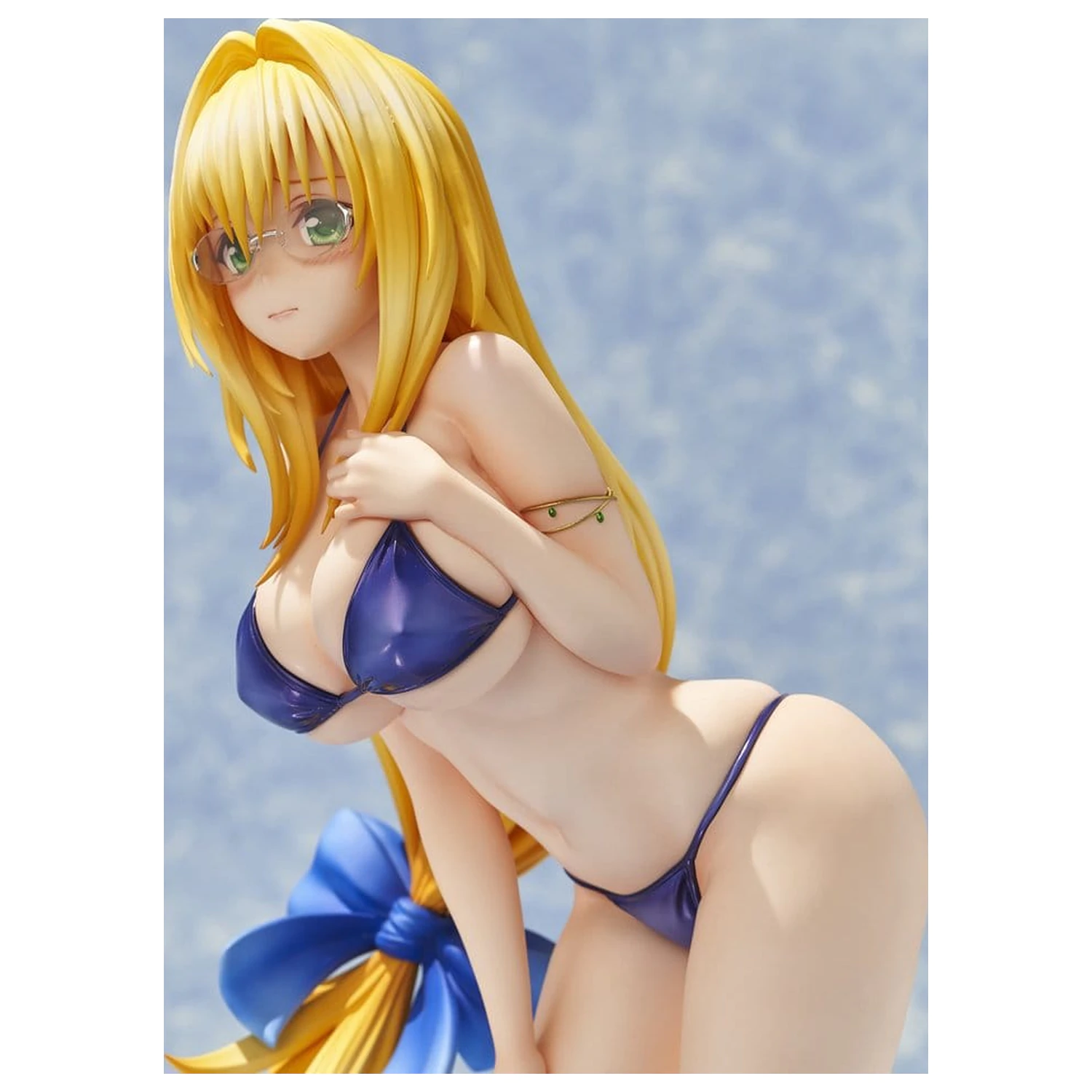 To LOVE-Ru Darkness Swimsuit Series 1/4 Tearju Lunatique Reissue PVC figura 36 cm termékfotó