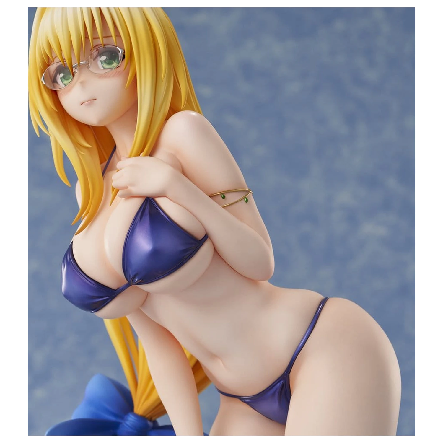 To LOVE-Ru Darkness Swimsuit Series 1/4 Tearju Lunatique Reissue PVC figura 36 cm termékfotó