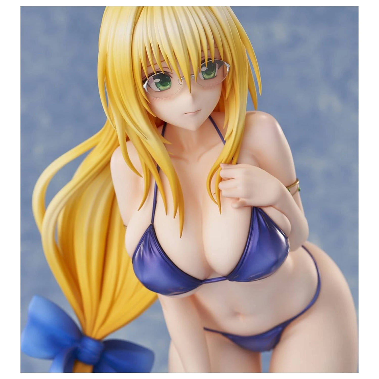 To LOVE-Ru Darkness Swimsuit Series 1/4 Tearju Lunatique Reissue PVC figura 36 cm termékfotó