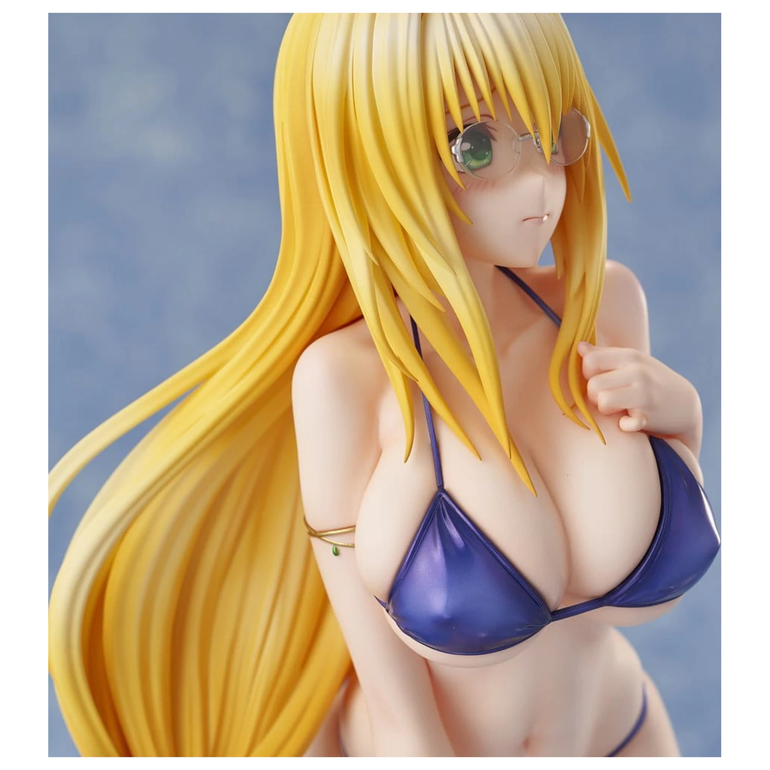 To LOVE-Ru Darkness Swimsuit Series 1/4 Tearju Lunatique Reissue PVC figura 36 cm termékfotó