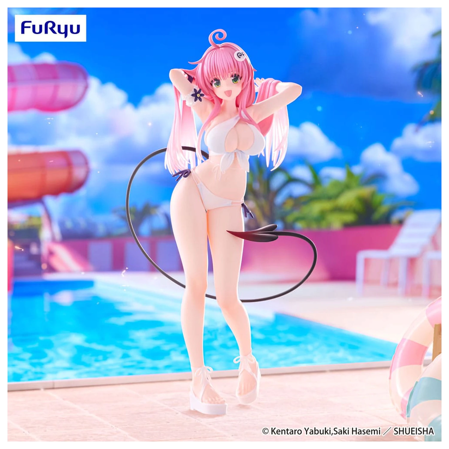 To Love Ru Darkness Trio-Try-iT Lala Satalin Deviluke PVC szobor figura 21 cm termékfotó