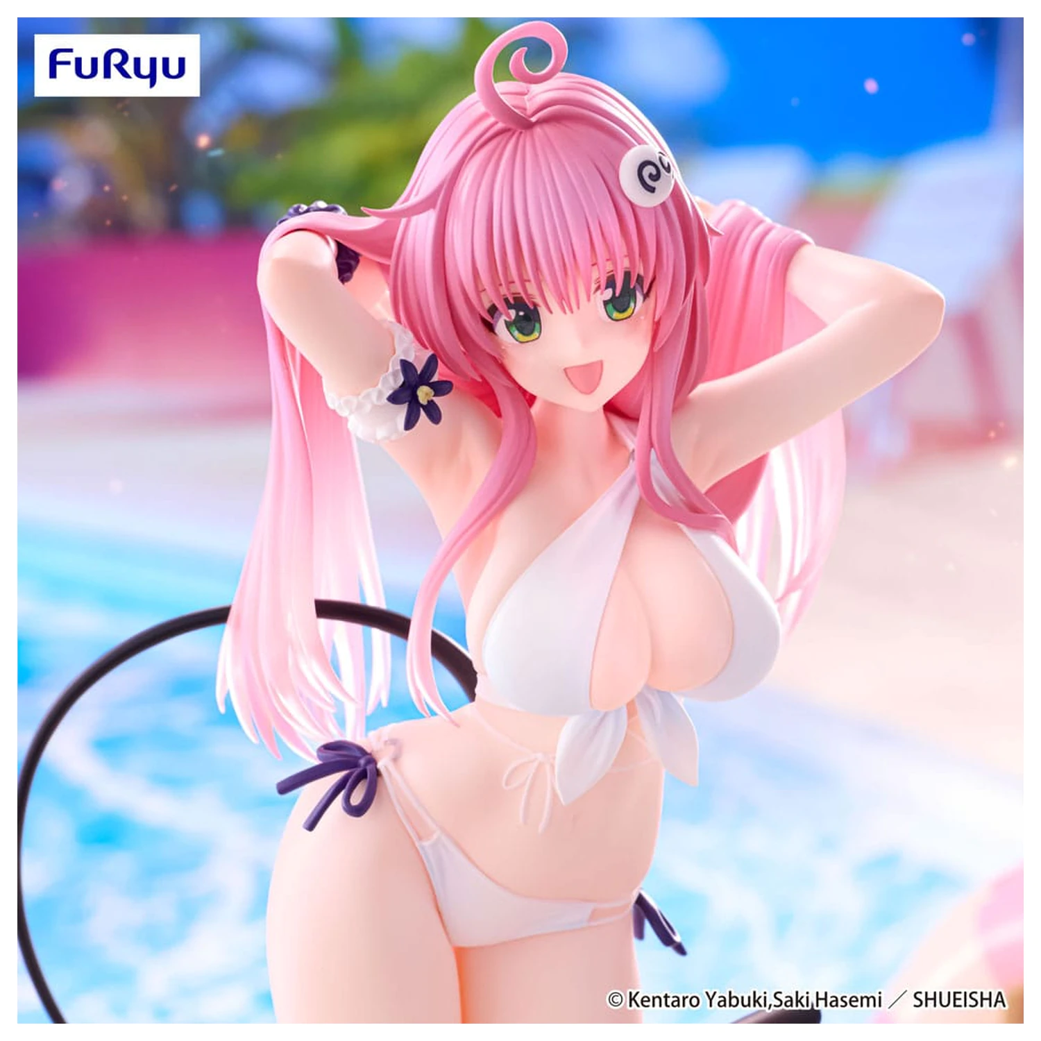 To Love Ru Darkness Trio-Try-iT Lala Satalin Deviluke PVC szobor figura 21 cm termékfotó