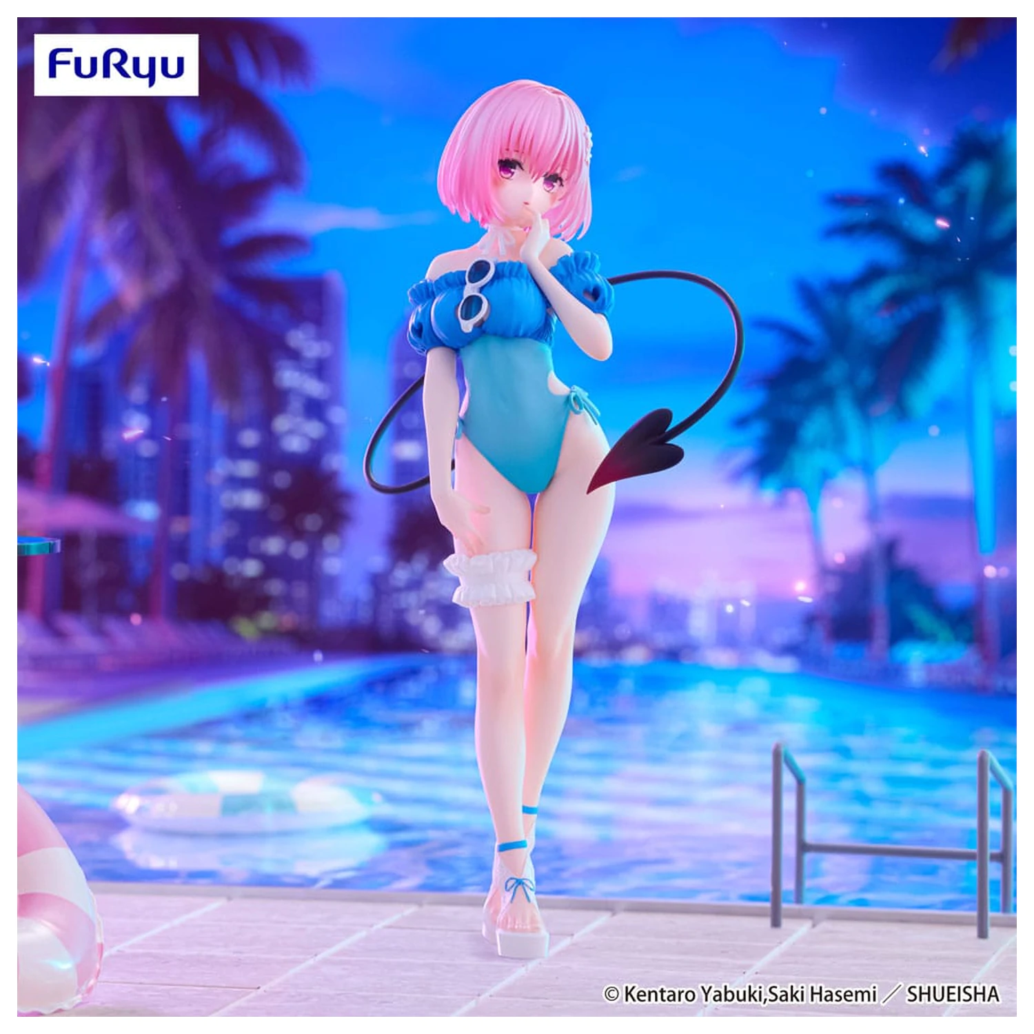 To Love Ru Darkness Trio-Try-iT Momo Belia Deviluke PVC szobor figura 19 cm termékfotó