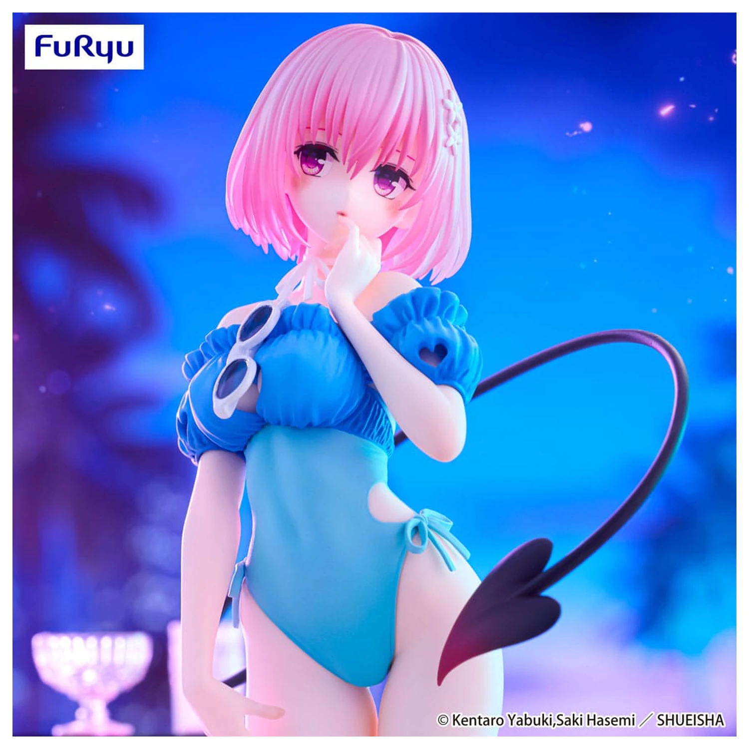 To Love Ru Darkness Trio-Try-iT Momo Belia Deviluke PVC szobor figura 19 cm termékfotó