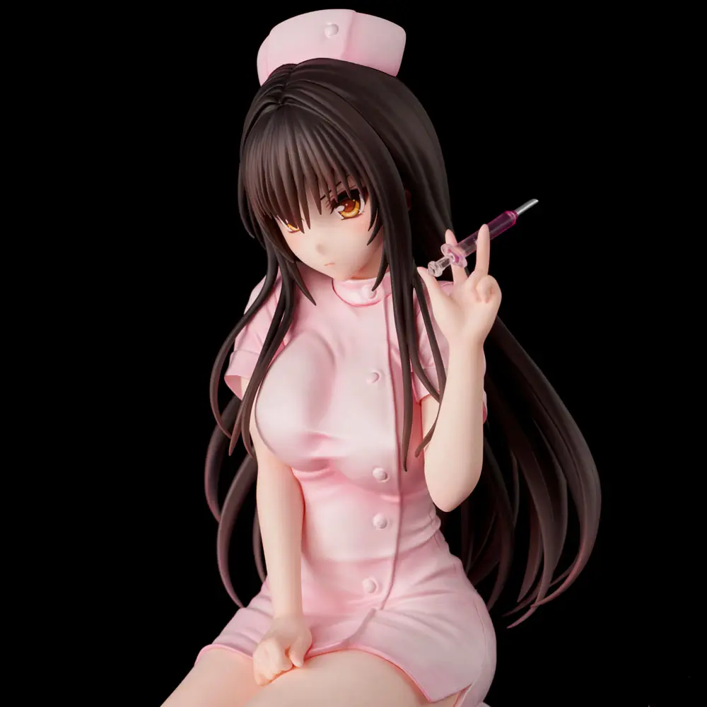 To Love-Ru Darkness Yui Kotegawa Nurse Cos PVC szobor figura 22 cm termékfotó