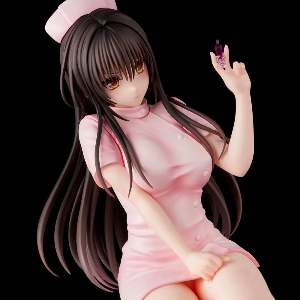 To Love-Ru Darkness Yui Kotegawa Nurse Cos PVC szobor figura 22 cm termékfotó