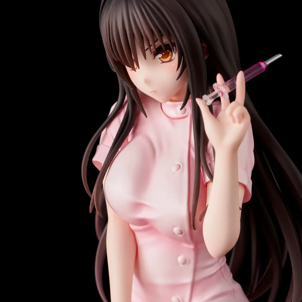 To Love-Ru Darkness Yui Kotegawa Nurse Cos PVC szobor figura 22 cm termékfotó