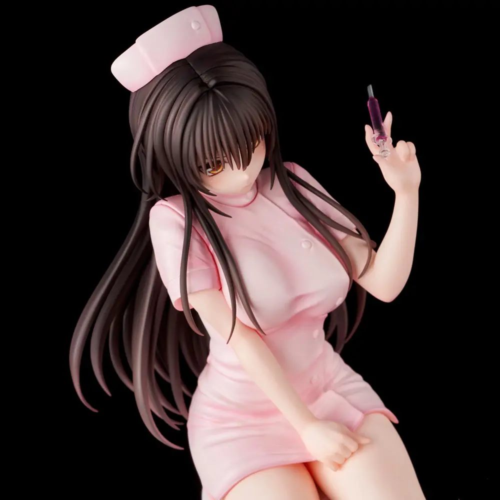 To Love-Ru Darkness Yui Kotegawa Nurse Cos PVC szobor figura 22 cm termékfotó