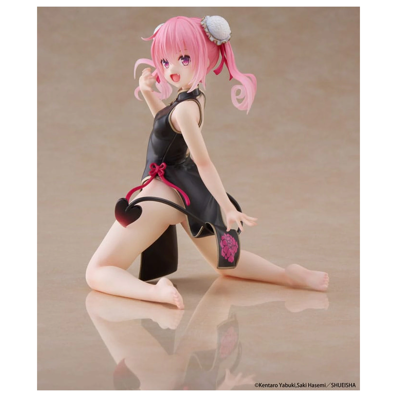 To Love-Ru Desktop Cute figura Nana (China Dress Ver.) PVC szobor figura 13 cm       termékfotó