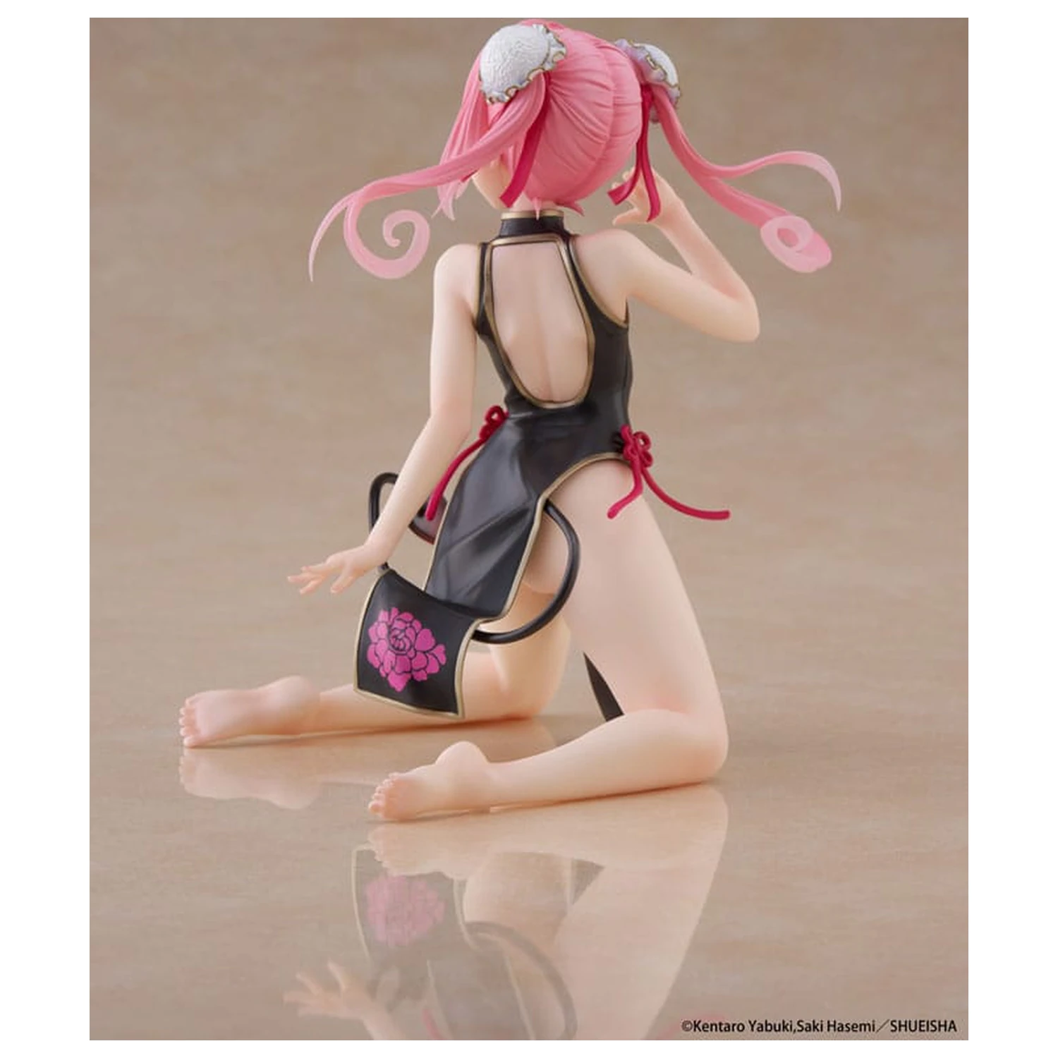 To Love-Ru Desktop Cute figura Nana (China Dress Ver.) PVC szobor figura 13 cm       termékfotó