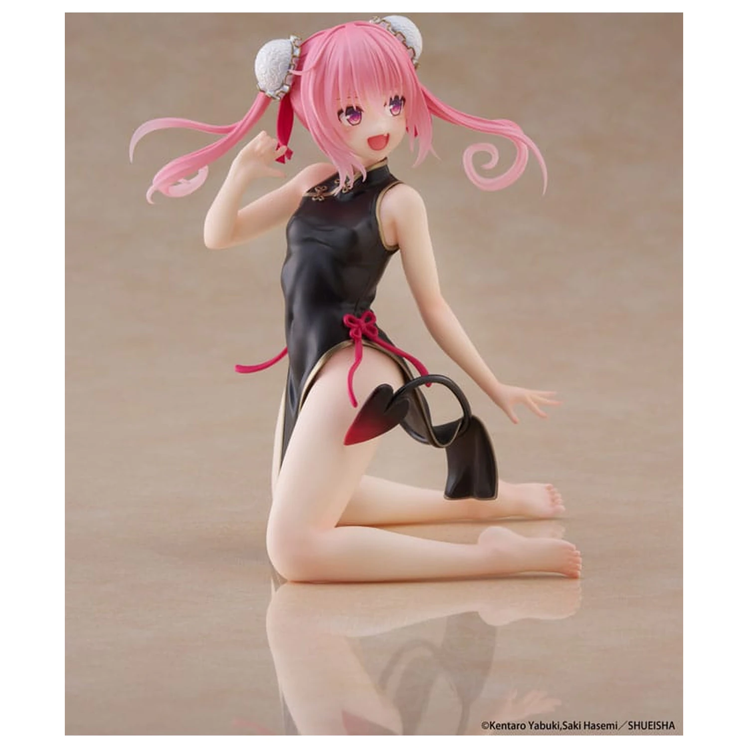 To Love-Ru Desktop Cute figura Nana (China Dress Ver.) PVC szobor figura 13 cm       termékfotó