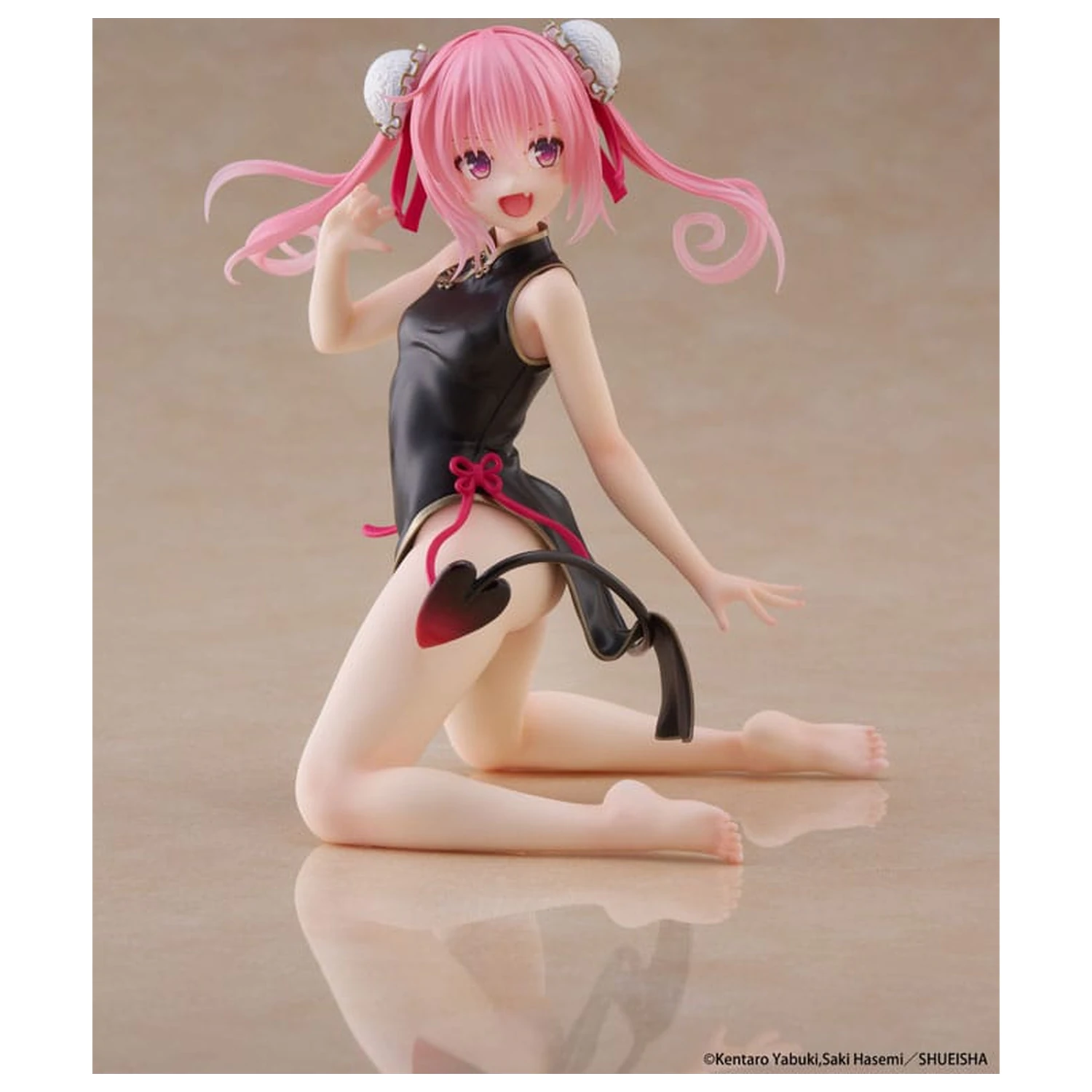 To Love-Ru Desktop Cute figura Nana (China Dress Ver.) PVC szobor figura 13 cm       termékfotó