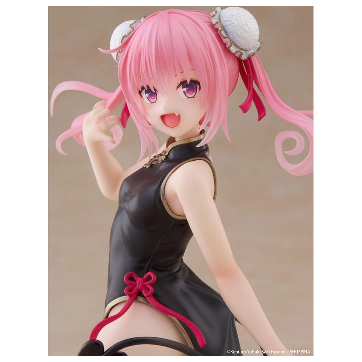 To Love-Ru Desktop Cute figura Nana (China Dress Ver.) PVC szobor figura 13 cm       termékfotó