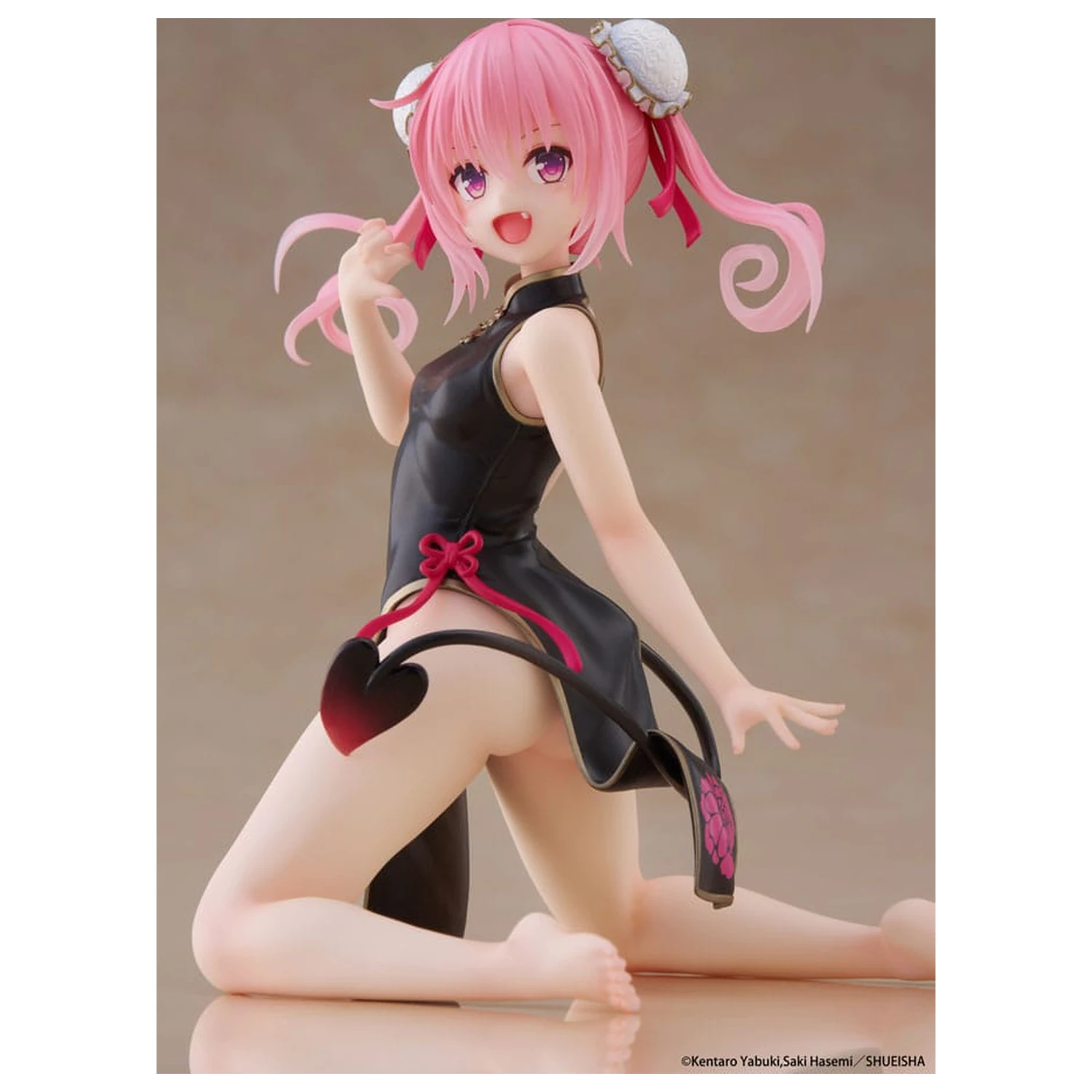 To Love-Ru Desktop Cute figura Nana (China Dress Ver.) PVC szobor figura 13 cm       termékfotó