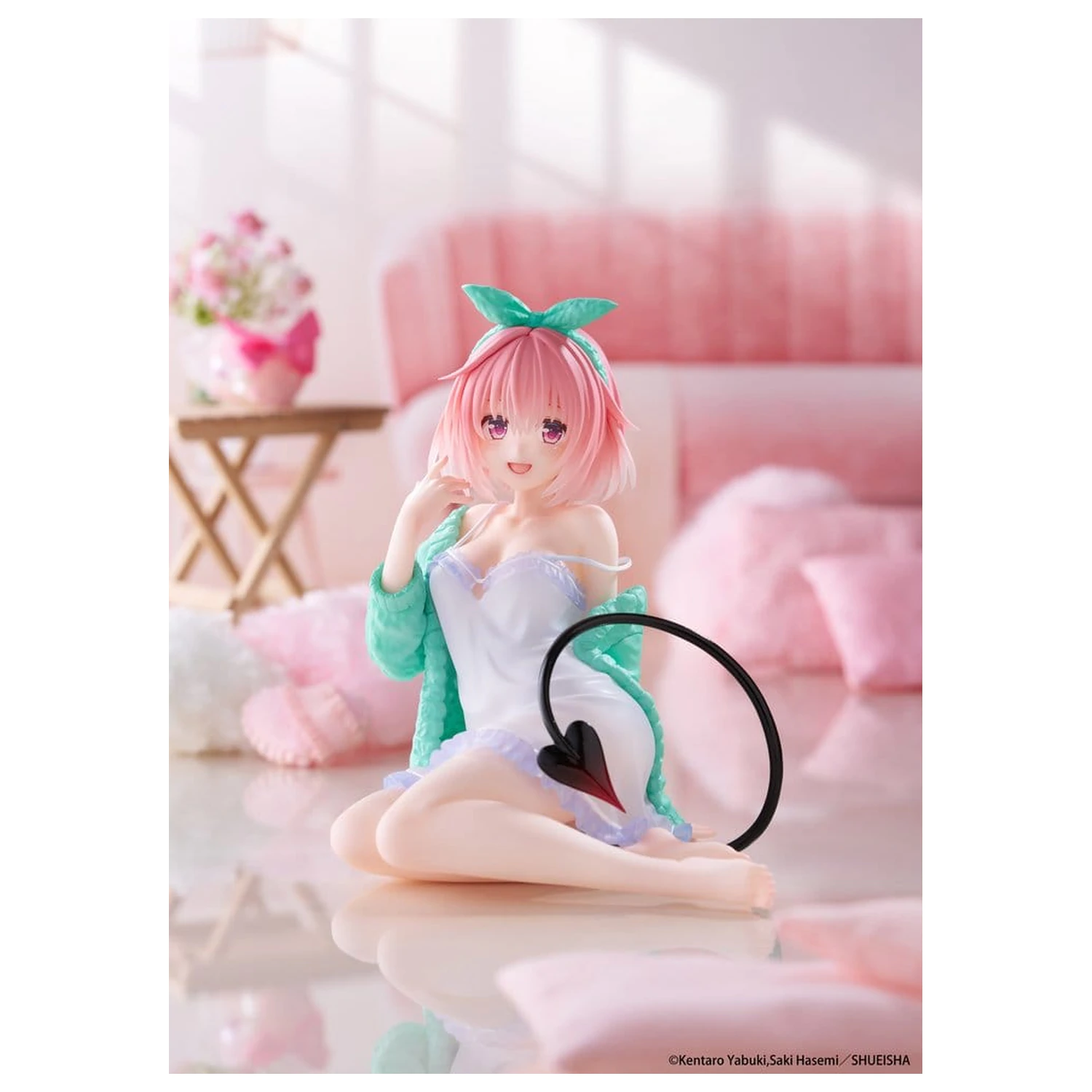 To Love-Ru Desktop Cute Momo (Roomwear Ver.) PVC figura 13 cm termékfotó